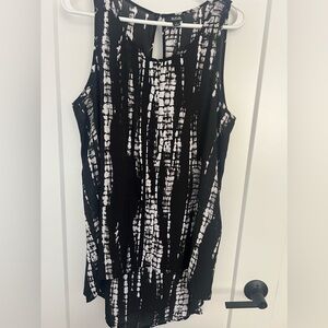 Black and White Women's Top